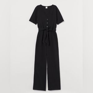 Cotton-blend Jumpsuit